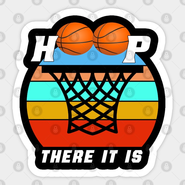 Basketball Hoop There It Is Sticker by semsim